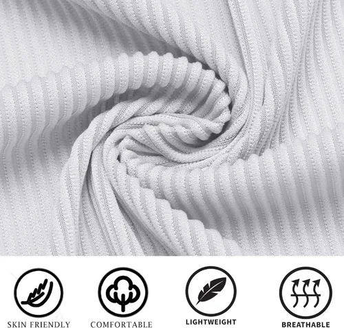 Vista 4 de COOFANDY Camisas casuales con botones para hombre, de manga corta, ajuste regular, a la moda, para campamento y playa