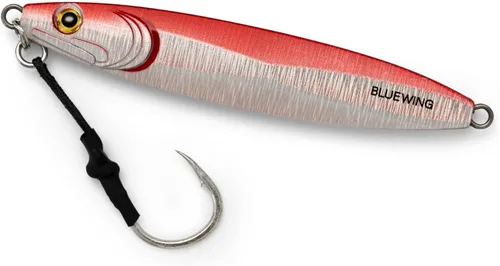Vista 30 de BLUEWING Señuelos de pesca para agua salada de paso lento, plantillas verticales de 2.82 oz-35.27 oz cebo de hundimiento de peces con gancho de Big