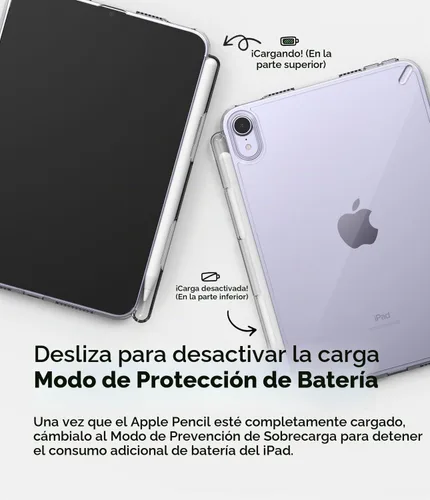 Vista 9 de Ringke Fusion [Prevención de sobrecargas] Compatible con iPad mini 6