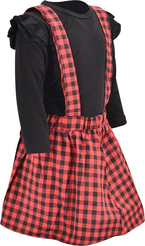 Vista 53 de Unique Baby Girls 2pc Skirt Set Outfit Long Sleeve Top with Skirt