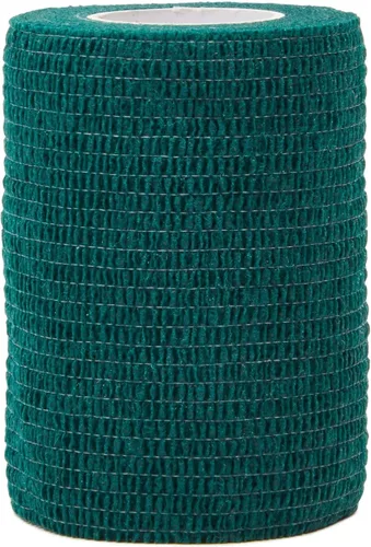 Vista 7 de Juvale Vet Wrap - Soporte autoadherente para esguinces con vendaje de compresión - Cuidado de mascotas y equinos con vendaje elástico - Soporte