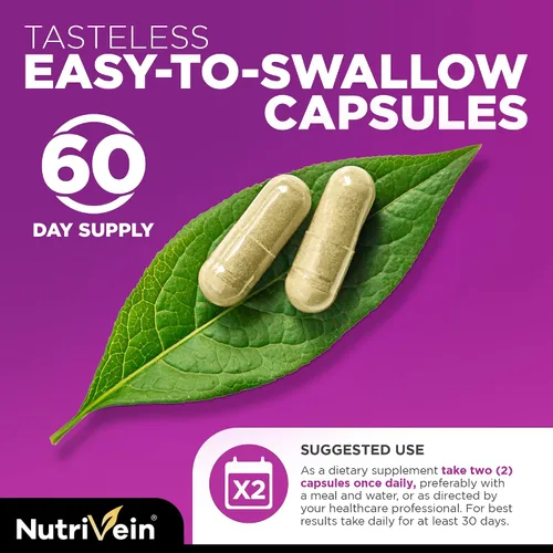 Vista 6 de Nutrivein Cápsulas de musgo marino premium y paquete de suplemento de resveratrol: cápsulas de resveratrol de alta absorción y musgo marino irlandés
