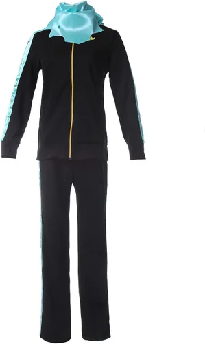 Vista 4 de ROLECOS Yato Cosplay traje anime deportivo casual traje deportivo negro