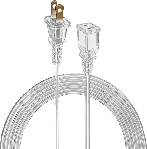 Vista 4 de Right Angel - Cable de extensión delgado negro de 4 pies 5A 125V