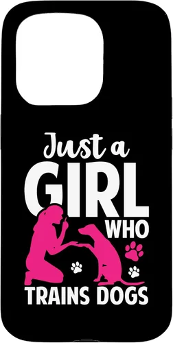 Vista 14 de Girl Who Trains Dogs Training Funny Dog Trainer Women Girls Case for iPhone 17