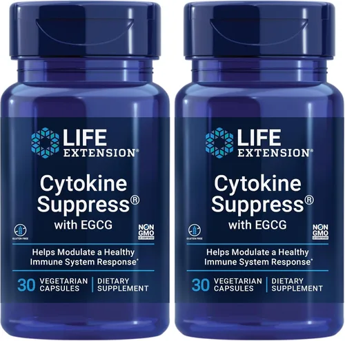 Vista 11 de Life Extension Cytokine Suppress with EGCG, 30 Count