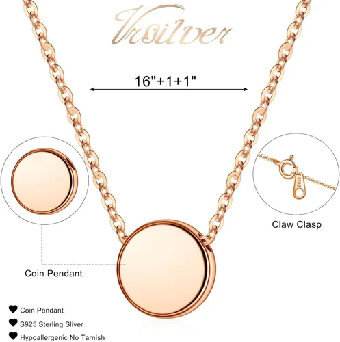 Vista 7 de Delicados collares de oro para mujer, a la moda, oro macizo de 14 quilates sobre plata de ley 925, collar con dije de corazón de mosca y culo