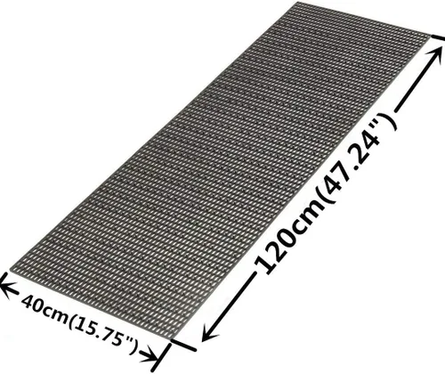 Vista 4 de Malla Universal de Panal de Abeja de Plástico ABS para Parrilla de Automóvil 47.2x15.7x0.16 Malla Hexagonal para Parrilla Alerón Parachoques