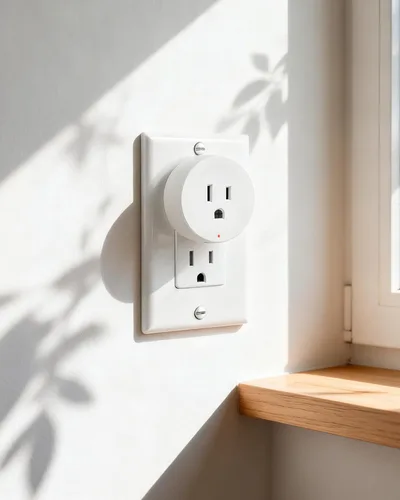 Vista 8 de NineLeaf - Enchufe de salida de control remoto, interruptor de luz de encendido y apagado inalámbrico desmontable 500FT Light Plug Decorator