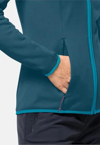 Vista 3 de Jack Wolfskin Sudadera con capucha Baiselberg Fz W para mujer Azul Coral