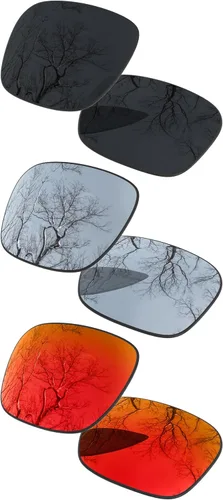 Vista 36 de ToughAsNails Set of 3 Polarized Replacement Lenses for Oakley Fuel Cell OO9096 Pack