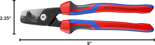 Vista 10 de Knipex - Tijeras para cables StepCut® XL (9512225)