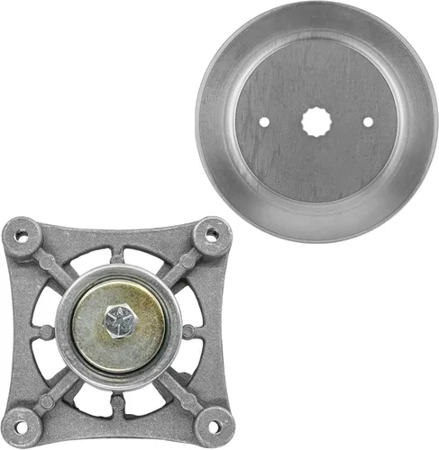 Vista 5 de Caltric Conjunto de eje con polea compatible con Husqvarna Gls 2748 2754 Ct126 153 154 Cth126 163T