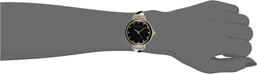 Vista 5 de Anne Klein Juego de reloj de pulsera con detalles de cristal prémium para mujer