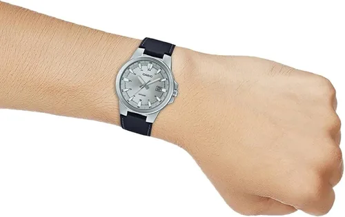 Vista 6 de CASIO Analog MTP-E173L-7AVEF, Black, Black, strip