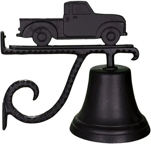 Vista 17 de Montague Metal Products Campana de fundición con oso negro