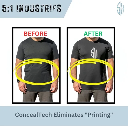 Vista 6 de 51 Industries Firearm Concealment Shirt