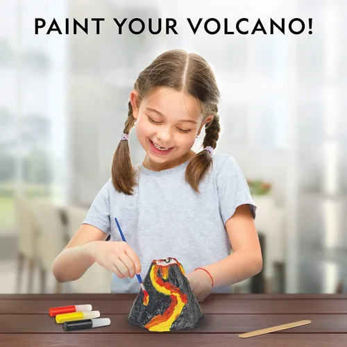 Vista 12 de Kit de Volcán Ultimate de National Geographic – Kit de ciencia volcánica en erupción para niños, 3 veces más erupciones, cristales pop que crean
