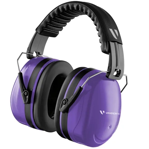Vista 14 de Vanderfields Orejeras de protección auditiva para reducción de ruido, certificado de 33 dB, protección auditiva de seguridad con cancelación