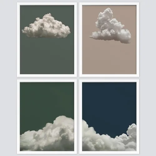 Vista 127 de SIGNWIN Póster enmarcado abstracto, paisaje, naturaleza, desierto, fotografía, realismo, decorativo, rústico, acogedor, zen para sala de estar