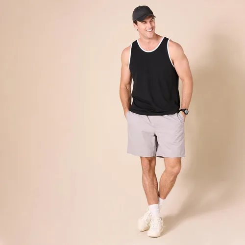 Vista 7 de Tienda Essentials Camiseta sin mangas ajustada para hombre