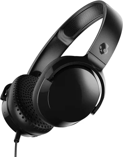 Vista 8 de Skullcandy Riff - Auriculares supraaurales con cable, convenientes para viajar con conector AUX de 3.5mm, micrófono incorporado, diseño plegable