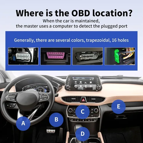 Vista 9 de AZIJYV Escáner K1 obd2, herramienta de diagnóstico del escáner obd2, lector de códigos de coche para comprobar la luz del motor, datos en vivo