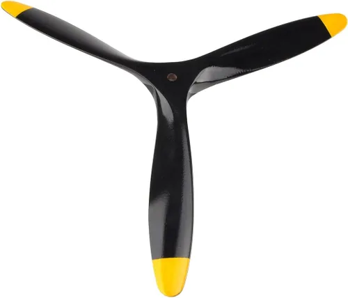 Vista 7 de Hélice RC de 3 cuchillas 15 × 8 Hélice de avión RC de madera de haya para avión de motor de gasolina