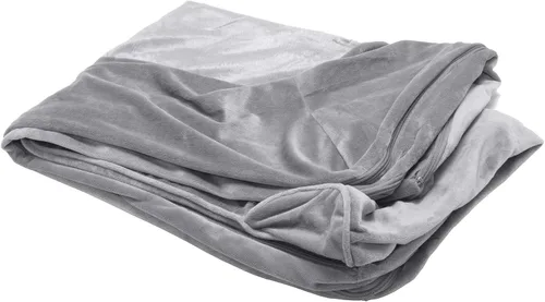 Vista 34 de Furhaven Funda de repuesto para cama de perro, estilo sofá, de pelo sintético y terciopelo, color salvia oscura, talla M