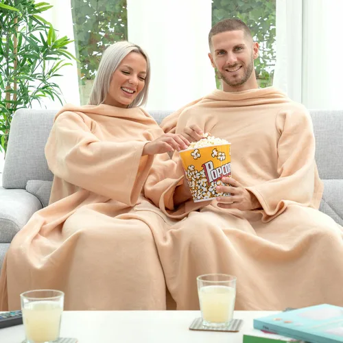 Vista 4 de Batamanta Doble con Bolsillo Central Doublanket InnovaGoods