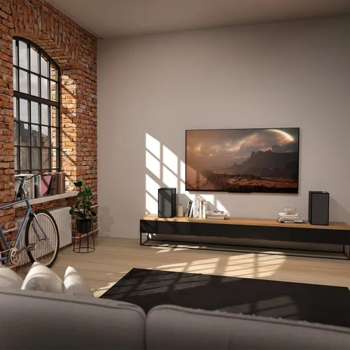 Vista 2 de Klipsch The Sevens Heritage Inspired (Par) Altavoces alimentados - Negro Negro mate