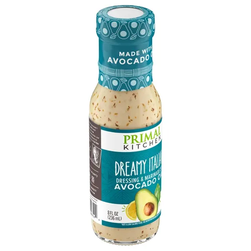 Vista 7 de Primal Kitchen - Aderezo Cesar a base de aceite de aguacate y marinado