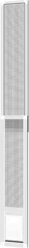 Vista 17 de Hakuna Pets V2 Panel de Inserción de Pantalla para Puerta de Mascotas de Patio, para Puertas Corredizas, Se Ajusta a la Vía de la Puerta con Altura