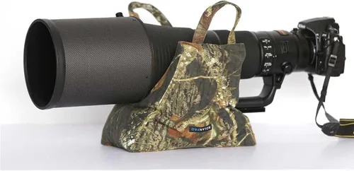 Vista 5 de Rolanpro Almohada de ventana de lente grande, bolsa de frijol universal para fotografía de automóvil, bolsa de ventana de coche para teleobjetivo #1