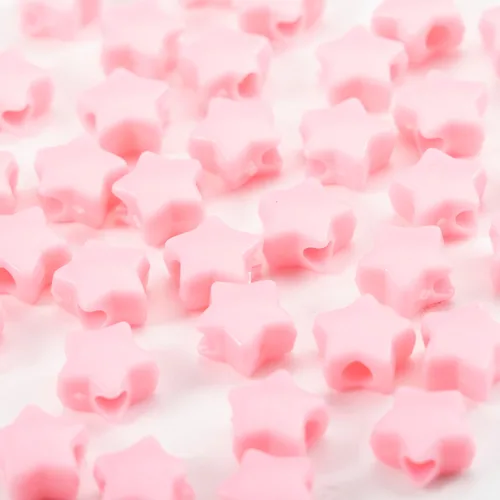Vista 11 de 500 piezas Gxueshan con cuentas acrílicas de 6 colores mixtos de 13 mm con agujero grande para hacer joyas, pulseras, collares, aretes, llaveros