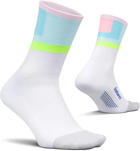 Vista 8 de Feetures Calcetines Elite Light Cushion Mini Crew Negro (3 pares)