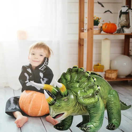 Vista 3 de Triceratops inflable