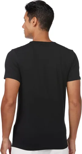 Vista 3 de GUESS Camiseta con cuello redondo para hombre
