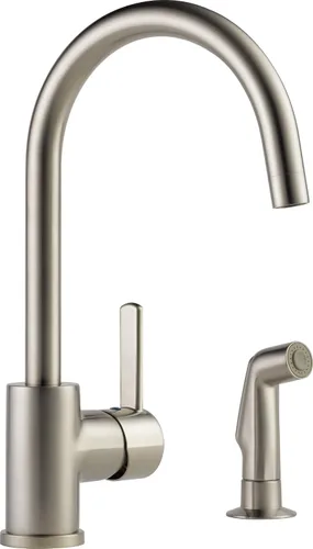 Vista 10 de Peerless Precept P199152LF - Grifo para fregadero de cocina con pulverizador lateral, cromado
