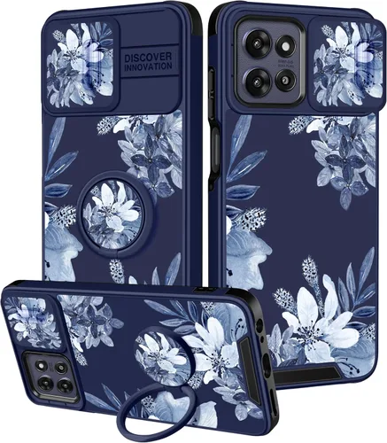 Vista 12 de para Moto G 5G 2023 funda - Cubierta de teléfono linda con corazón para mujeres y niñas, diseño único negro con cubierta deslizante para la cámara
