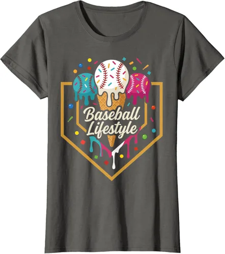 Vista 62 de Baseball Life Style Camiseta
