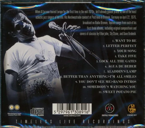 Vista 2 de AL JARREAU - En vivo 1976
