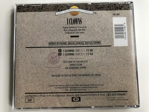 Vista 3 de Cam's Soundtrack Encyclopedia I Clowns