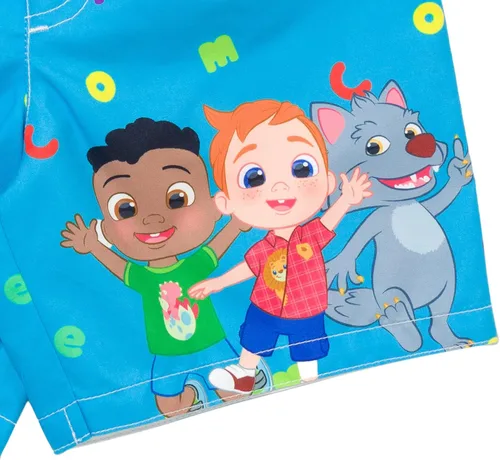 Vista 6 de CoComelon Nico Tomtom Cody JJ - Traje de baño para bebés y niños pequeños