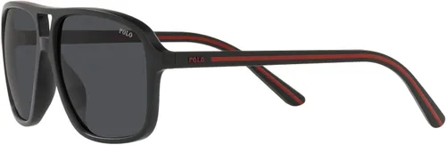 Vista 3 de Polo Ralph Lauren Mens Ph4177u Universal Fit Rectangular Sunglasses