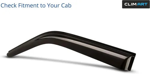 Vista 6 de CLIM ART - Protectores de lluvia increíblemente duraderos para Jeep Cherokee 2014-2023, deflectores de ventana originales con cinta adhesiva
