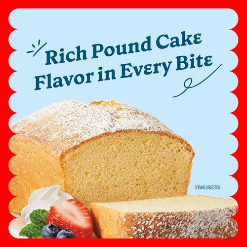 Vista 4 de Betty Crocker Pound Cake Mix, 16 onzas (paquete de 12)