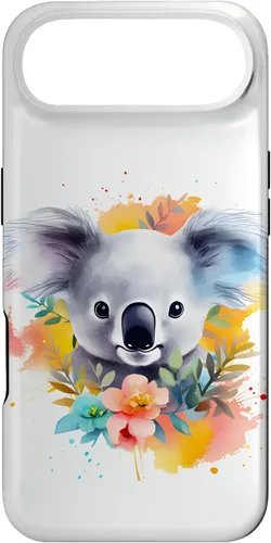 Vista 27 de Funda Koala con flores de eucalipto para iPhone 17