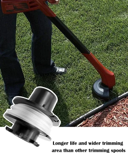 Vista 3 de 88185 - Línea de recortadora de hilo compatible con Toro 51241 51460 51464 51467, carrete de repuesto de 10 pies y 0.065 pulgadas, paquete de 4