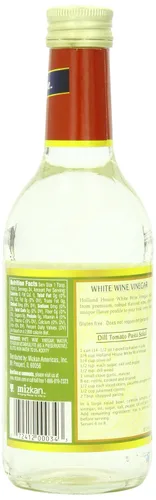 Vista 2 de Holland House Vinagre, vino blanco, 12 onzas (paquete de 6)